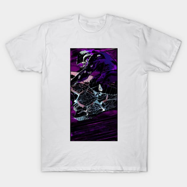 The Chariot (Cyberpunk Tarot) T-Shirt by Joshessel